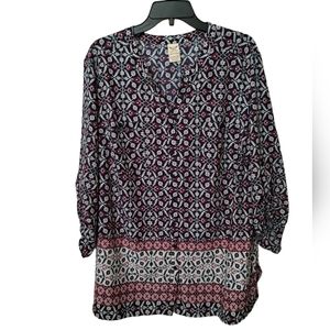 Faded Glory Blouse Sz 3X New